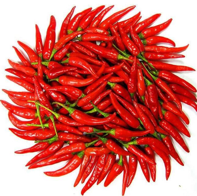 El pimiento rojo se utiliza para combatir los parásitos del cuerpo.