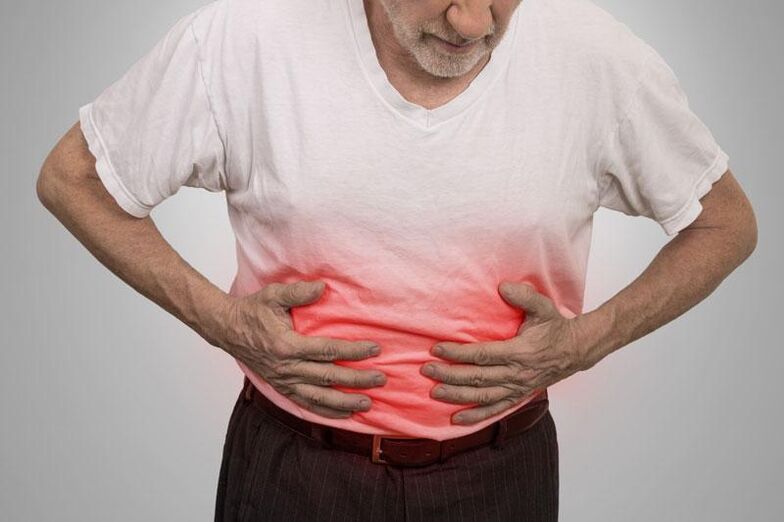 El malestar intestinal es un síntoma común de una infección parasitaria.